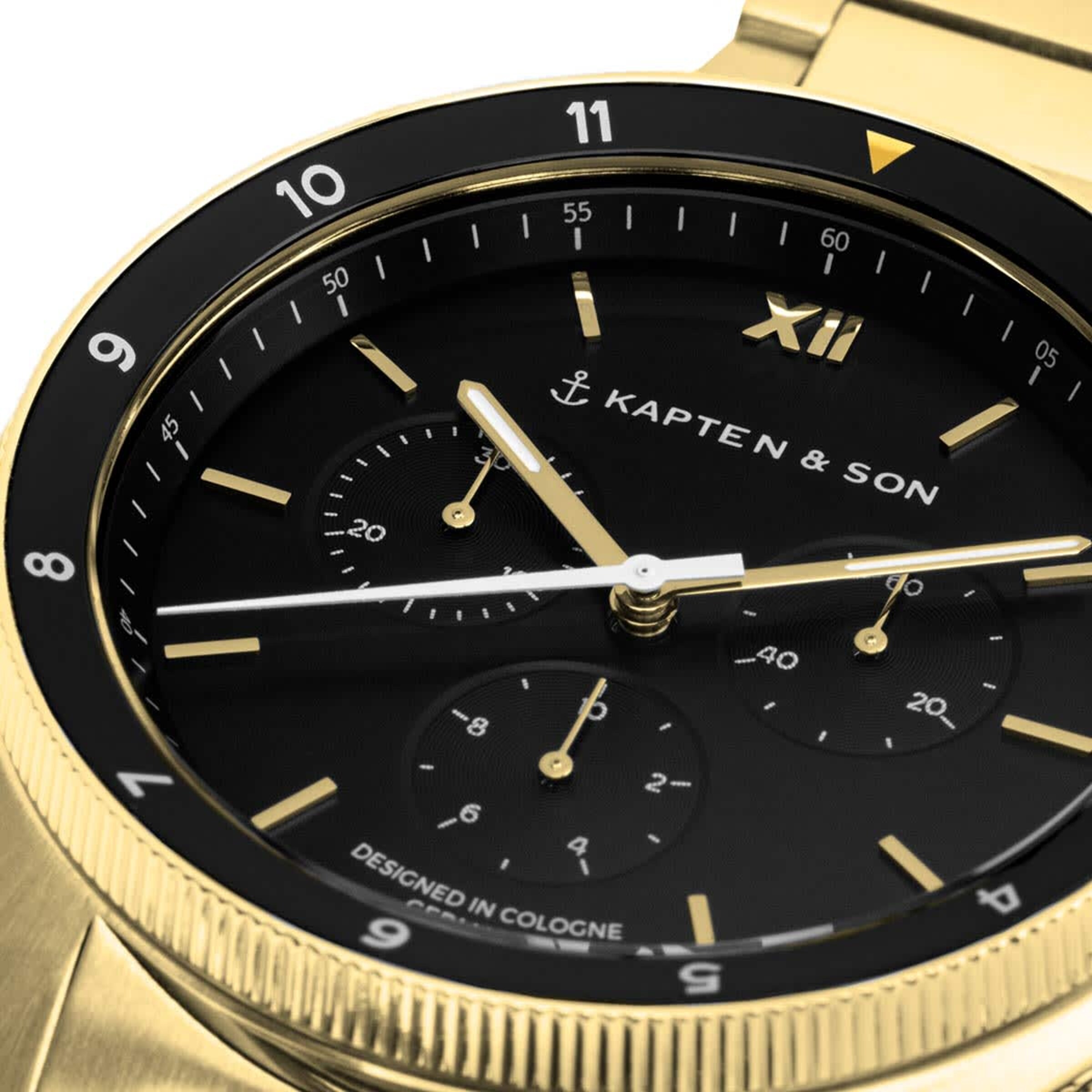 Acier noir Rise Gold