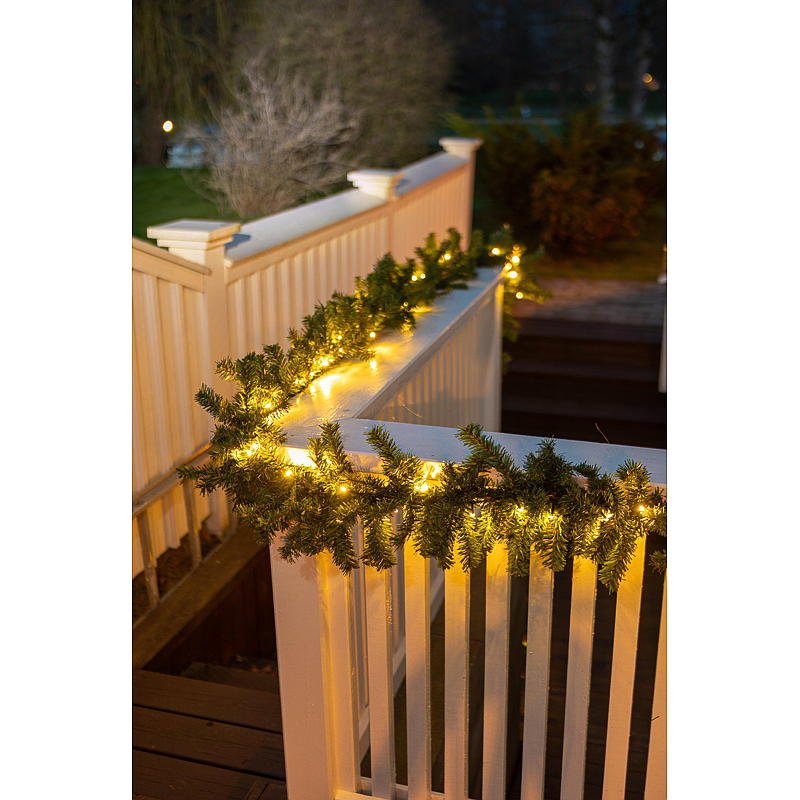 Light IT Girlander 5,1 m 80 LED startsett/tilbehør, Stranda