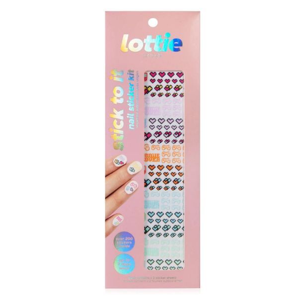 Pegatina para uñas Lottie London Stick To It - Videojuegos