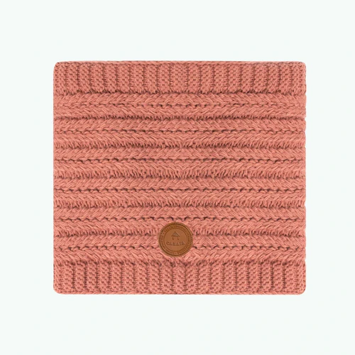 Cabaia Cioccolata calda rosa - Scaldacollo in pile rosa