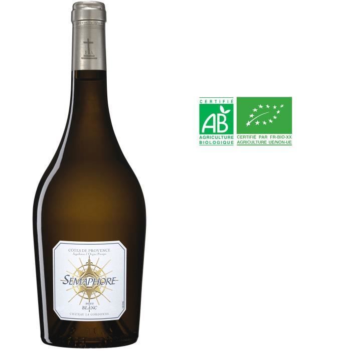 Château La Gordonne Sémaphore 2022 Côtes de Provence - Vino blanco de Provenza - Ecológico