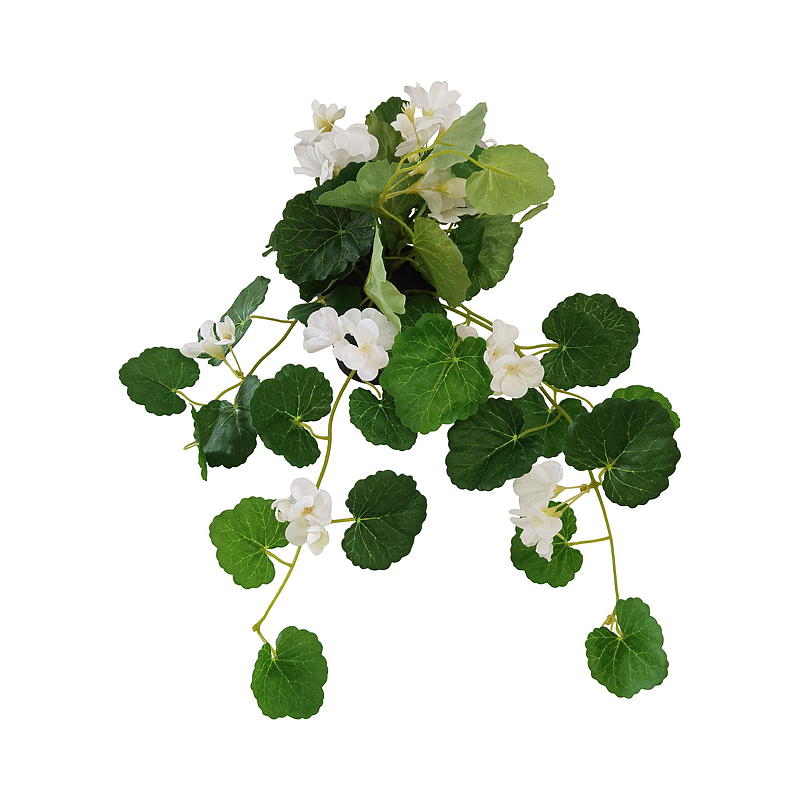 Hem Pelargonium 25 cm hängande konstgjord