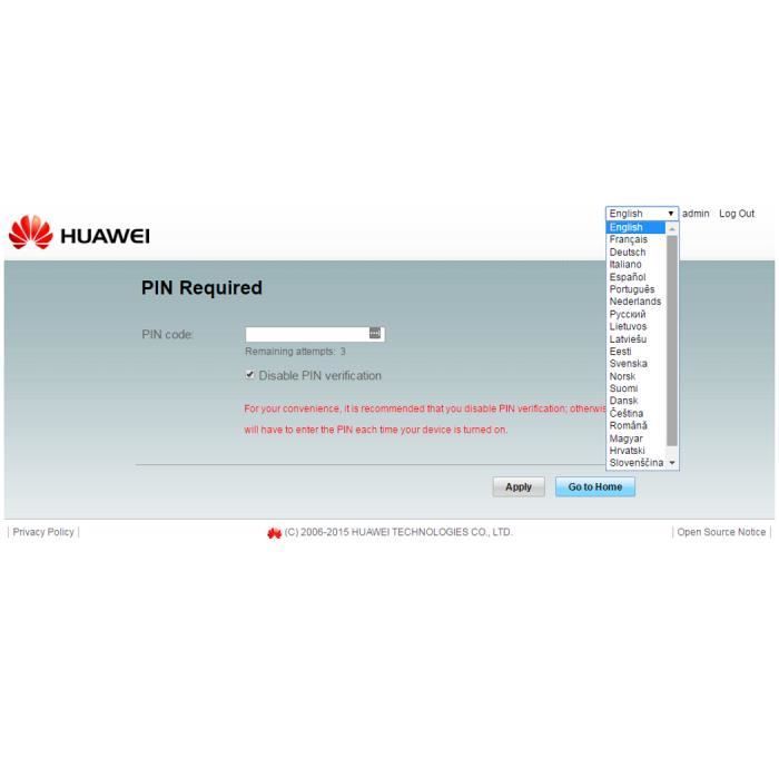 Huawei B315s-22 B315 Box 4G LTE 150 mégabit/s Gigabit RJ45 RJ11