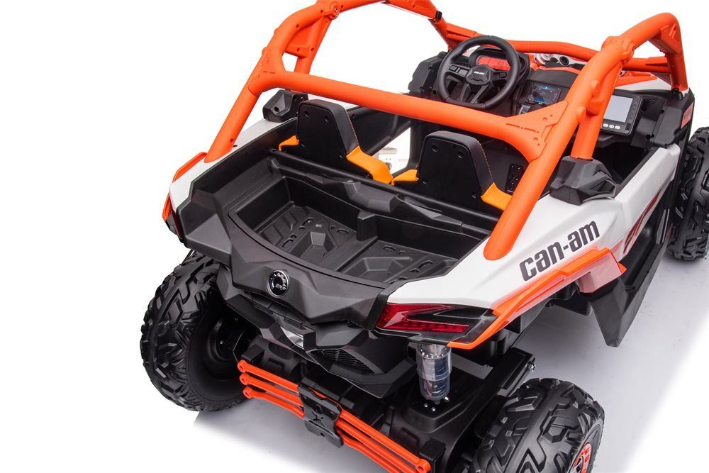 Sähköinen lasten autokärry CAN-AM Maverick UTV 4x200 watin moottorilla