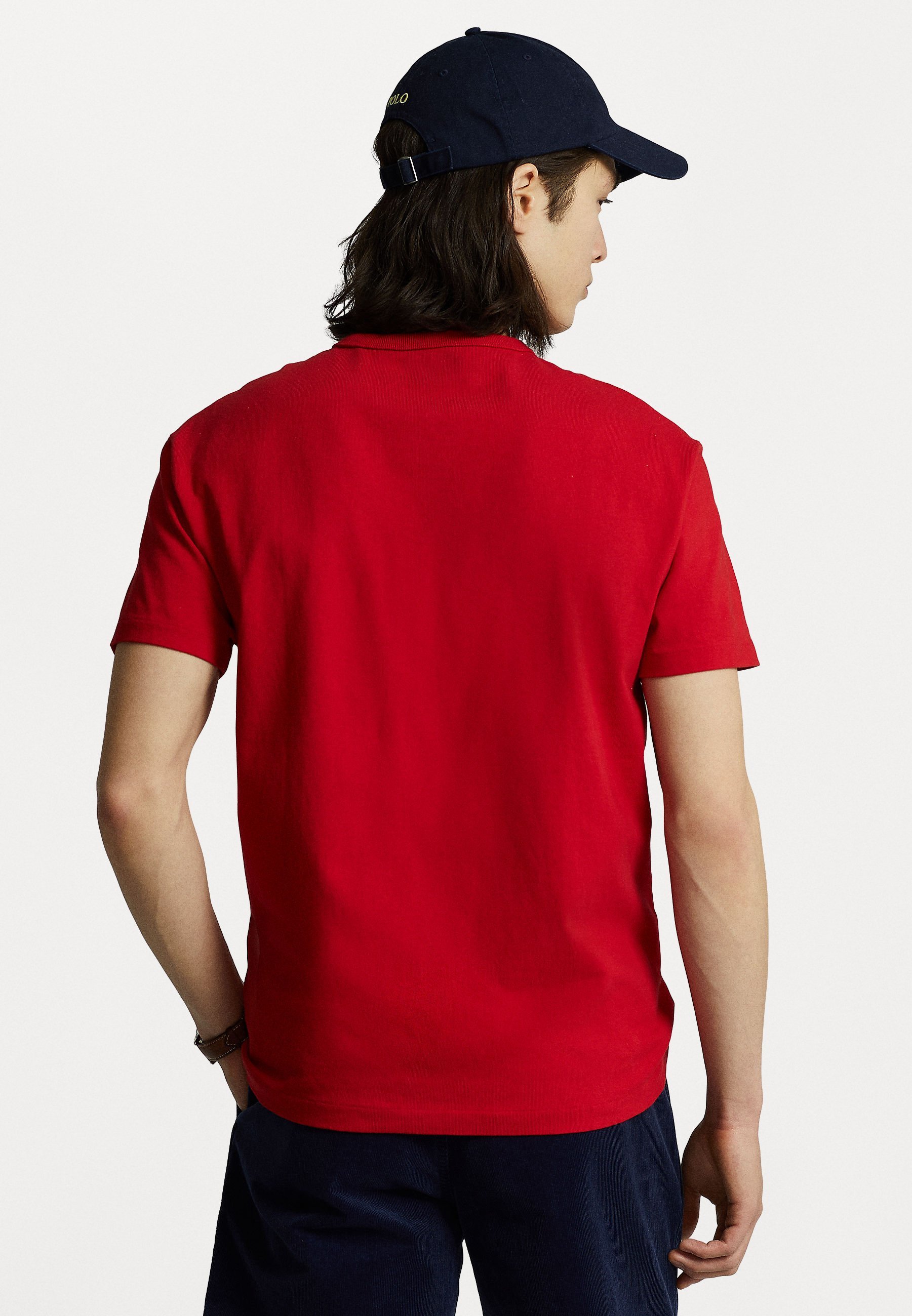 Polo Ralph Lauren Classic Fit Heavyweight Jersey T-shirt - Basic T-shirt - rood