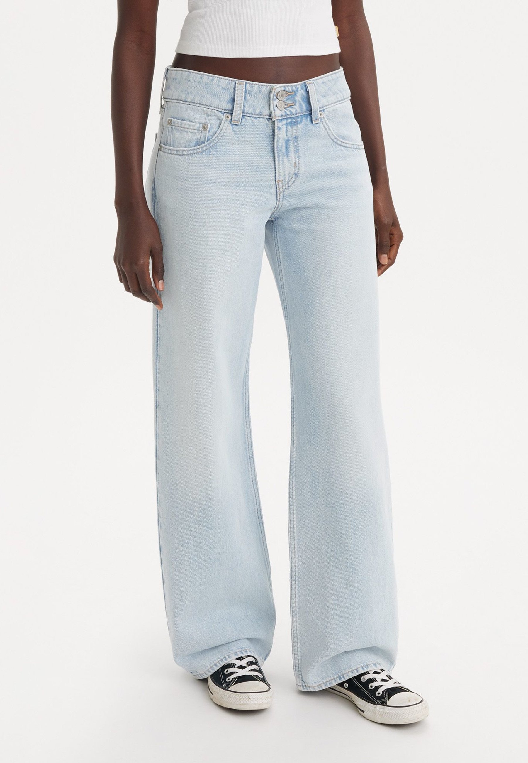 Levi's® SUPERLOW - Relaxed fit jeans - met een verwassen look
