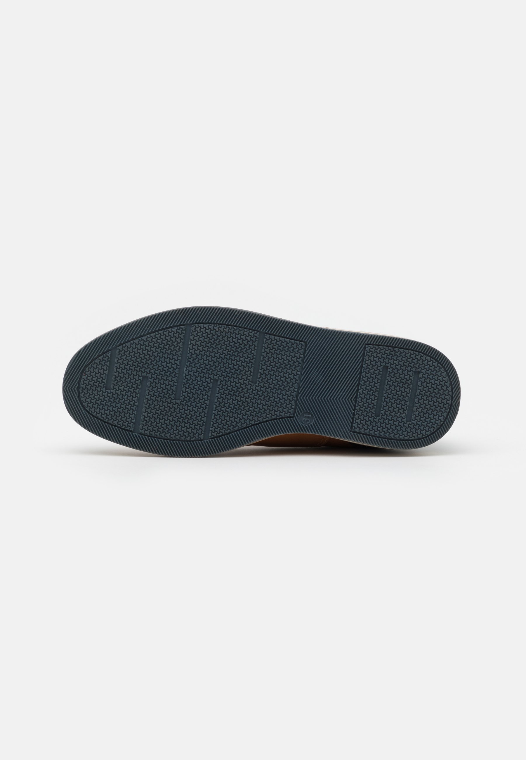 Friboo CUIR - Chaussures à lacets décontractées - cognac