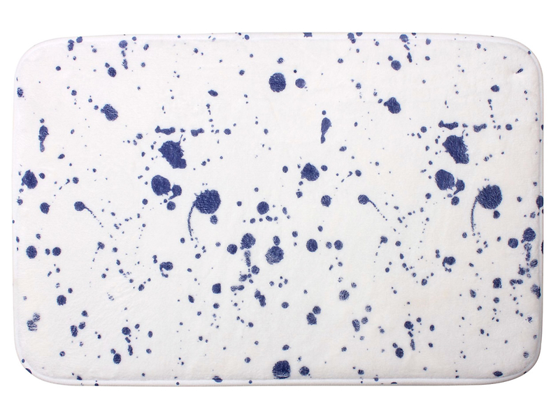 Mata łazienkowa Enamel 40x60 cm biała
