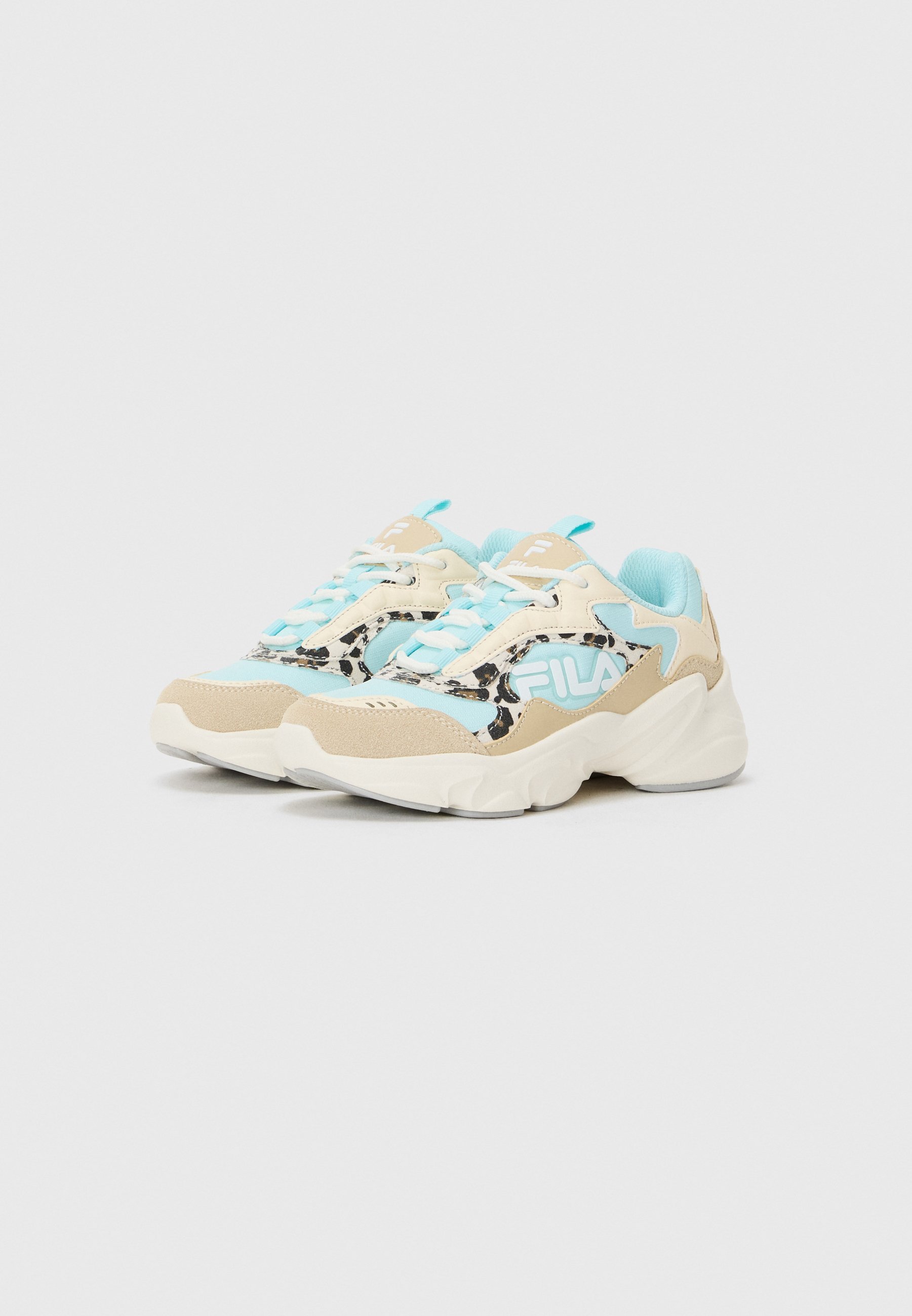 Fila COLLENE - Baskets - blanc antique/bleu phosphorescent