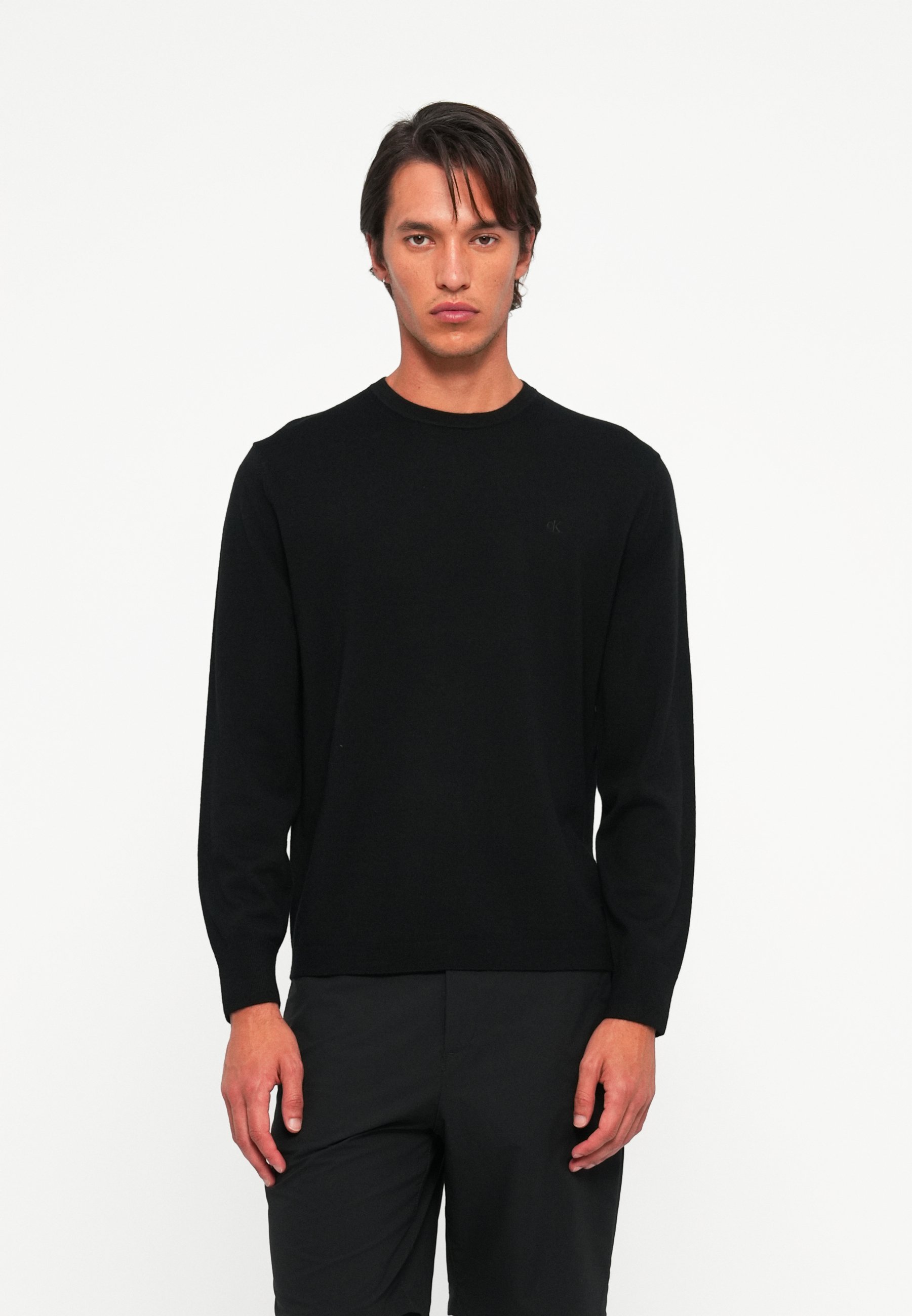Calvin Klein CREW - Trui - zwart
