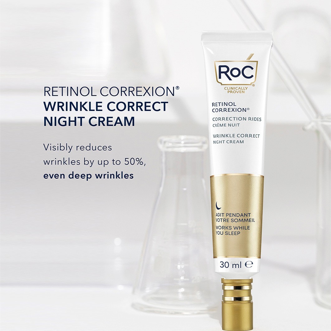 RoC RoC Anti-Âge Crème Nuit Correction Rides 30ml