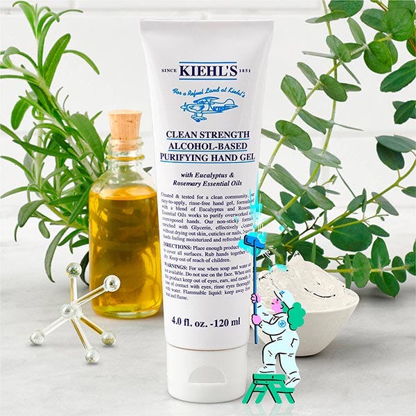 Dezinfectant antiseptic pentru mâini cu alcool Clean Strength | 120 ml