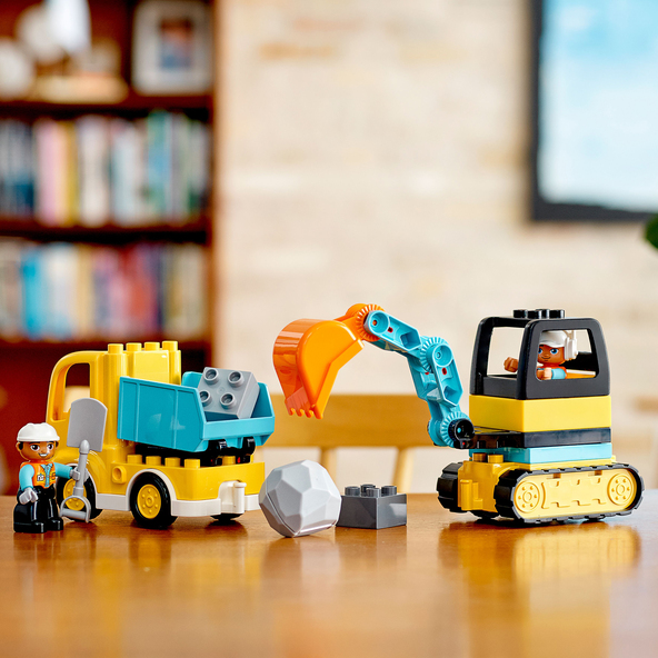 DUPLO® Excavators and Trucks 10931