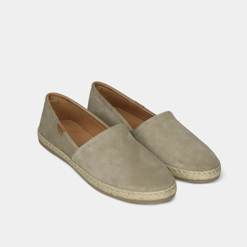 Espadryle damskie zamszowe