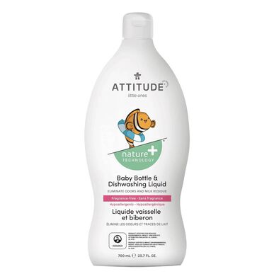 Attitude astianpesuneste, hajusteeton, 700 ml