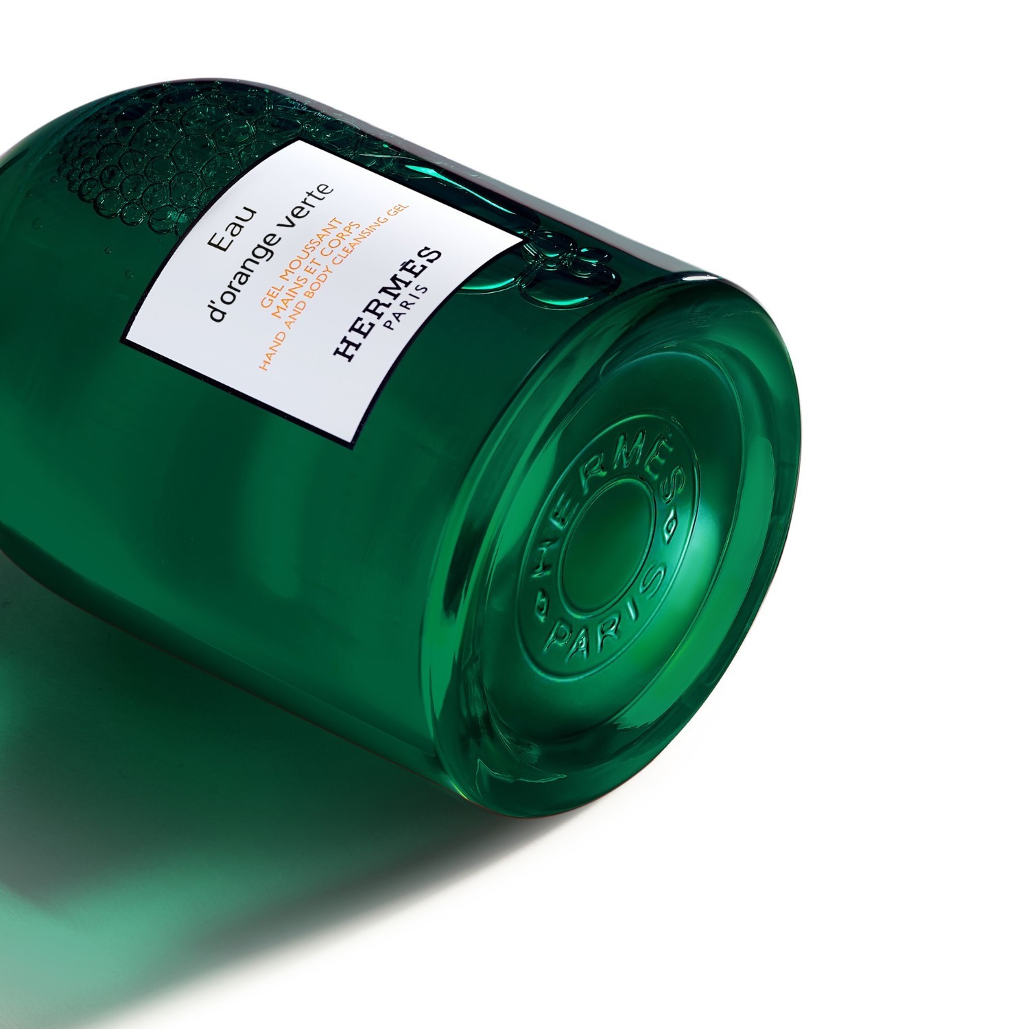 HERMÈS ķermeņa gels Eau d'orange verte roku un ķermeņa tīrīšanas gels - 200 ml - uzpildes iepakojums