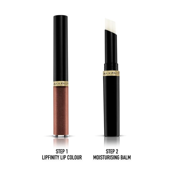 Max Factor Lipfinity Lip Colour 200 Caffeinated 2-Step dolgoobstojna šminka<br>2,3 ml