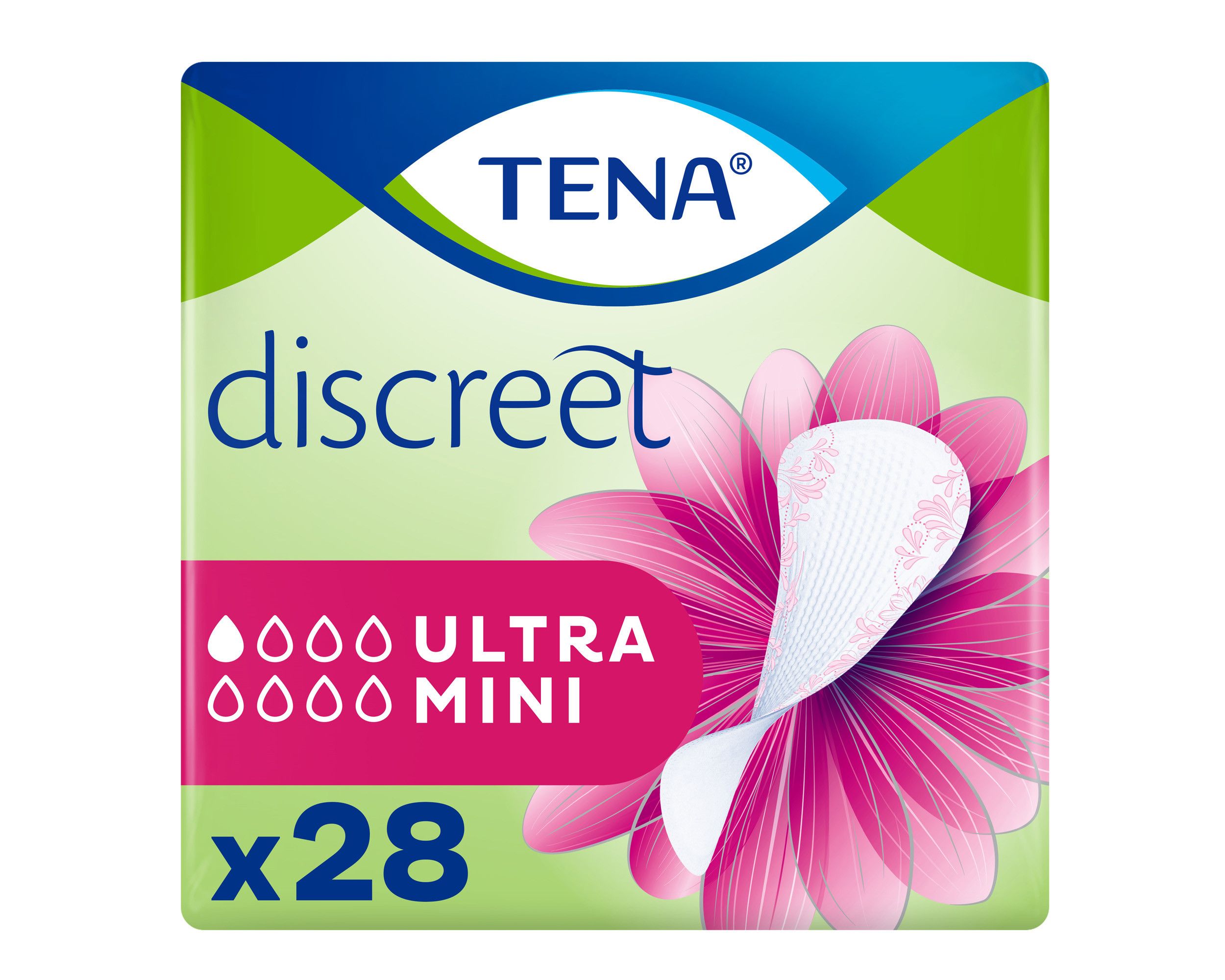 Diskretni ultra ženski dnevni ulošci za inkontinenciju