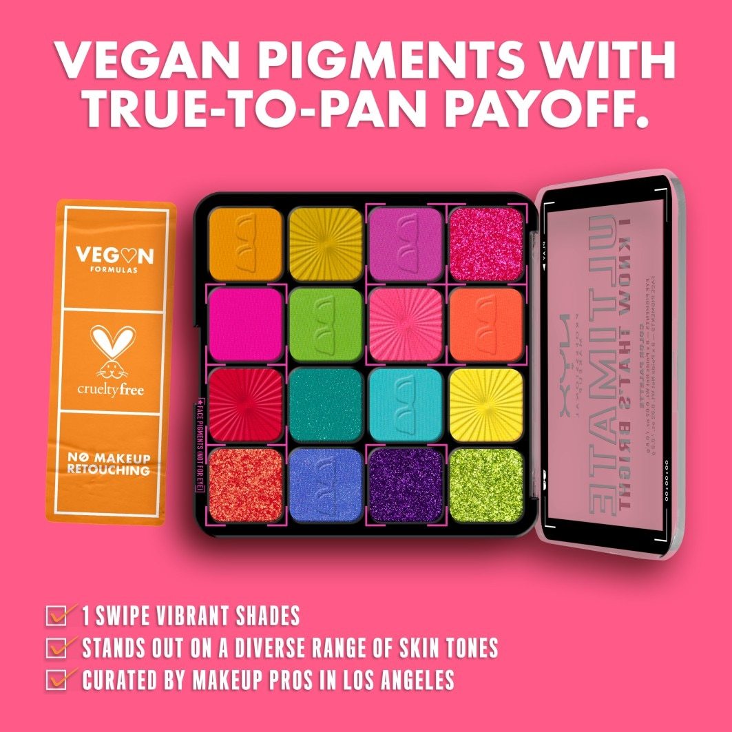 NYX Professional Makeup Ultimate paleta sjenila za oči – 12,8 g