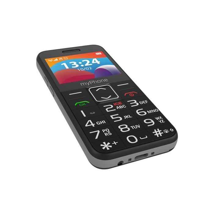 Smartphone Senior - MP MYPHONE - HALO 3 LTE - 4G LTE - Batteria da 1400 mAh - Pulsante SOS