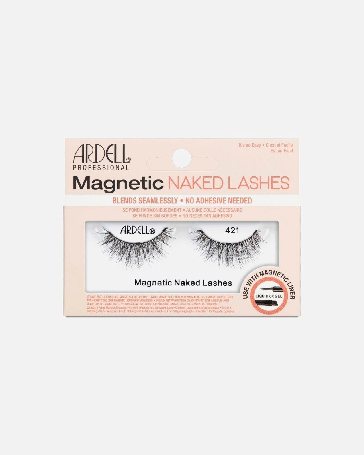 Ardell Naked Lashes magnētiskās skropstas 421 - 1 pāris