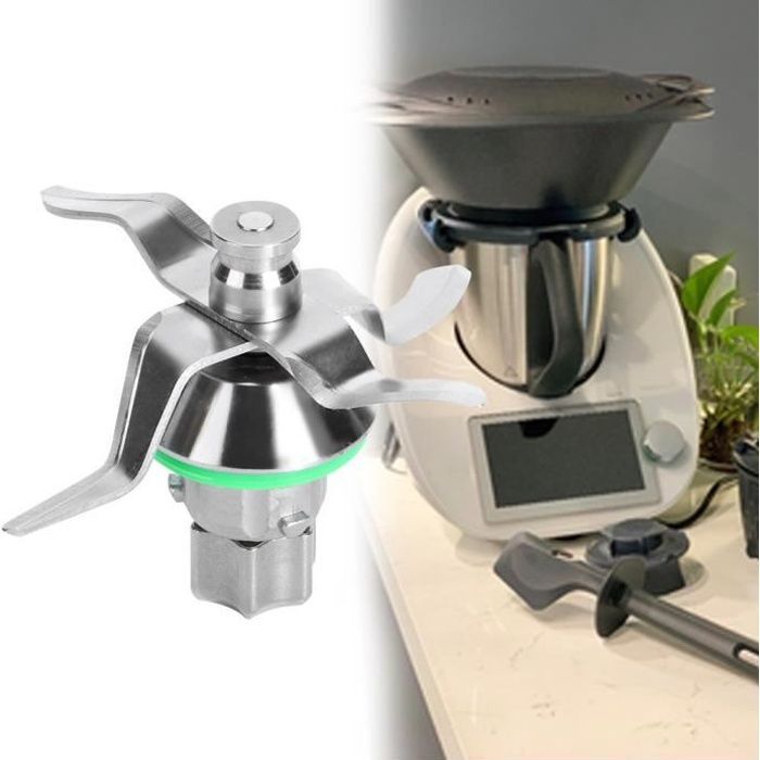Lame de mélange - VORWERK - Thermomix TM5 - Acier inoxydable - Haute résistance - Durable