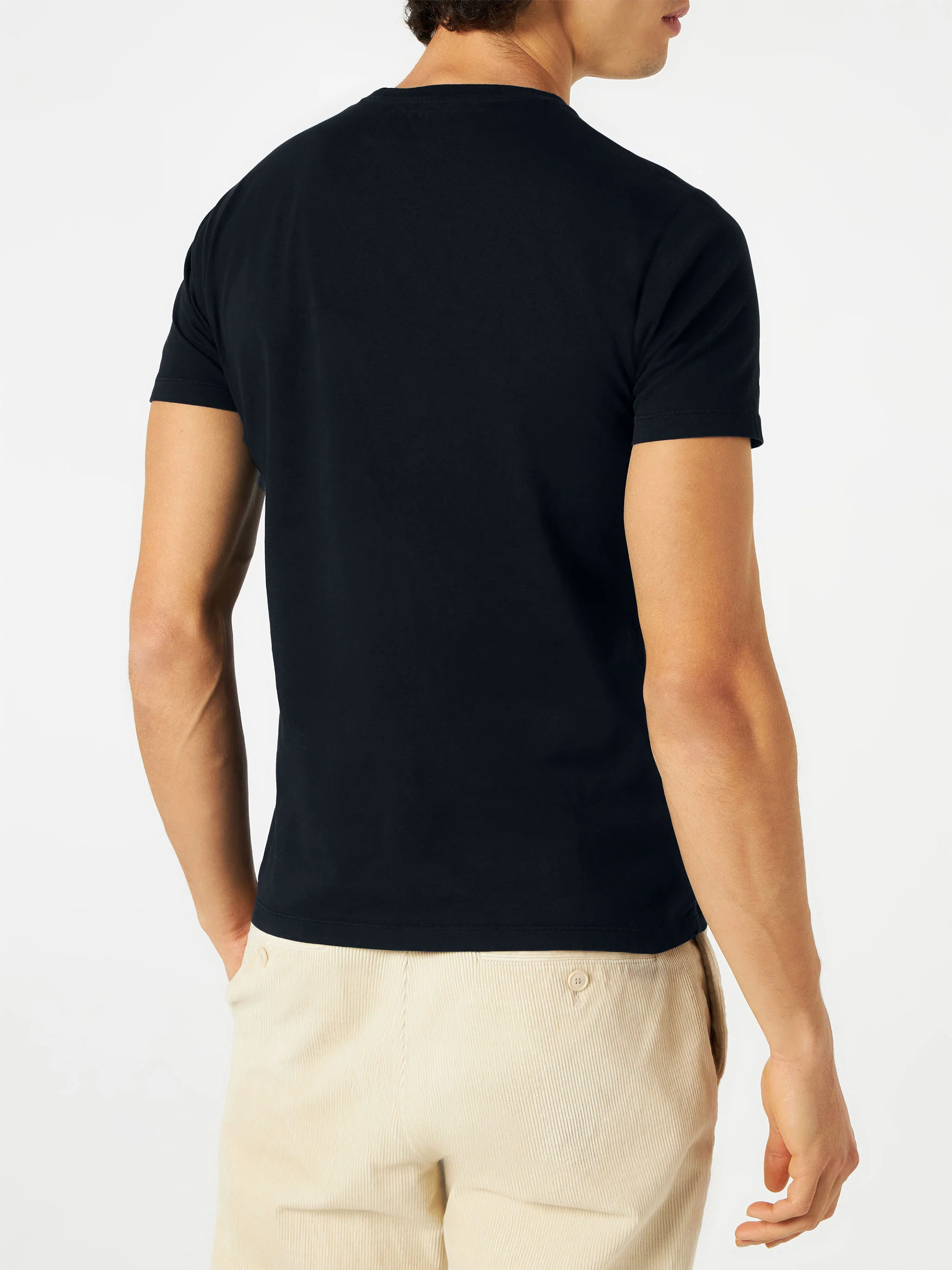 Blauw After Whiski T-shirt