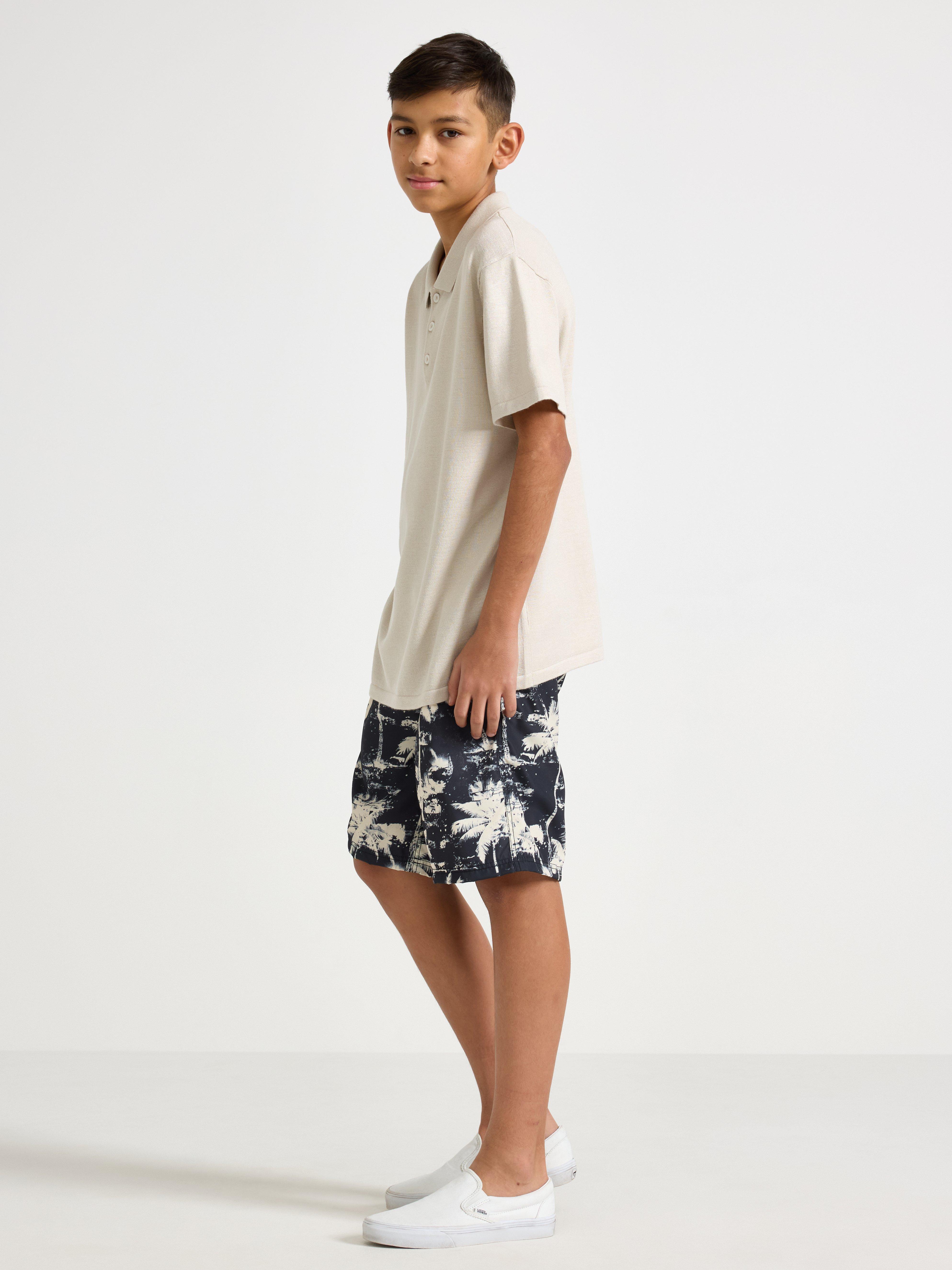 Short de bain noir