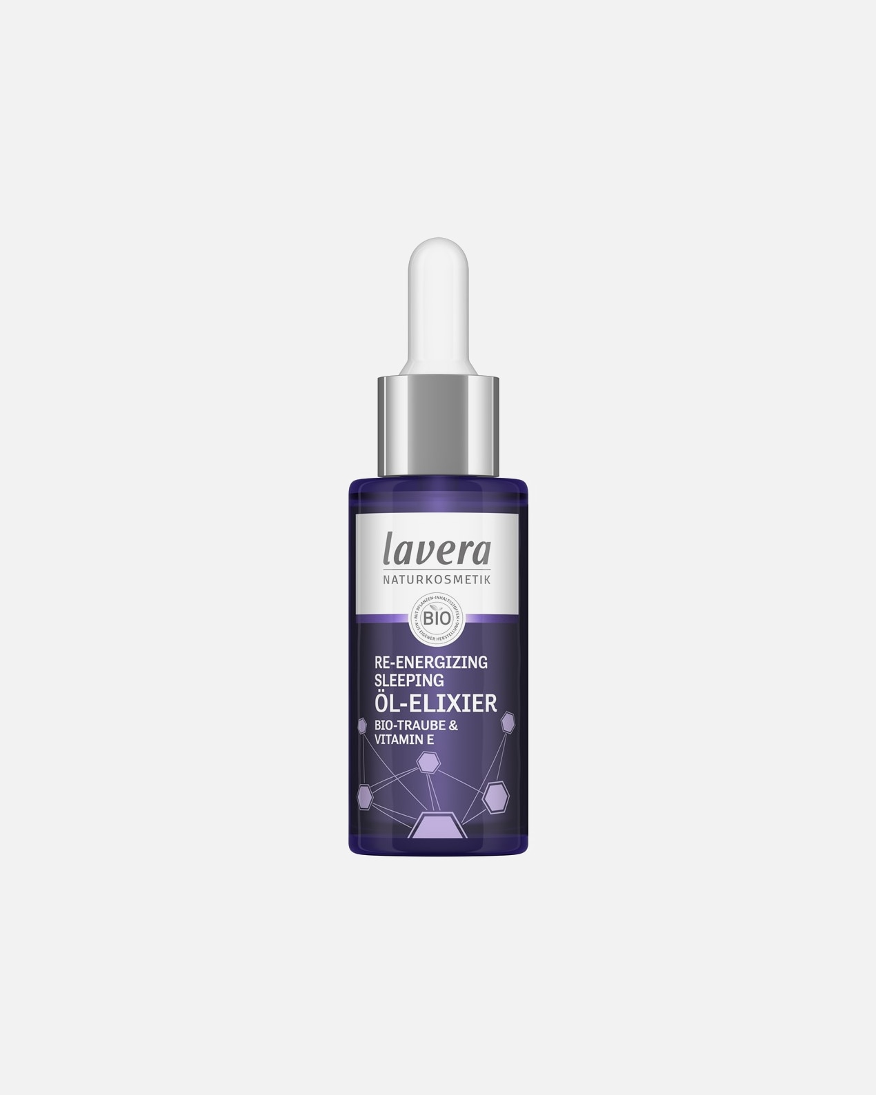 Lavera Dagcrème Re-Energizing Slaapolie Elixir - 30 ml