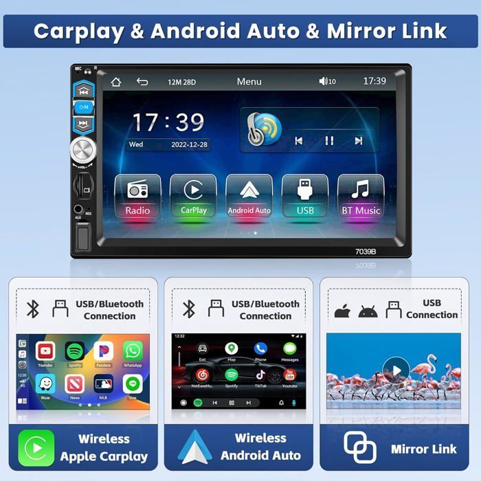 Autorradio HD de 7