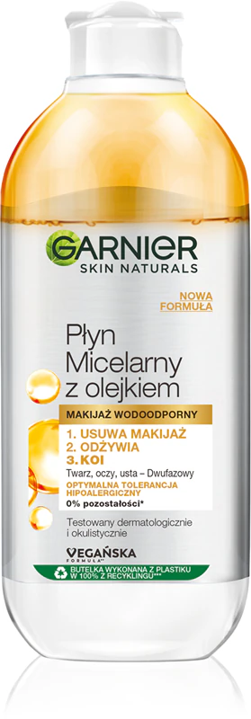 Garnier Skin Naturals Micelárna voda 3 v 1 dvojfázová micelárna voda 3 v 1