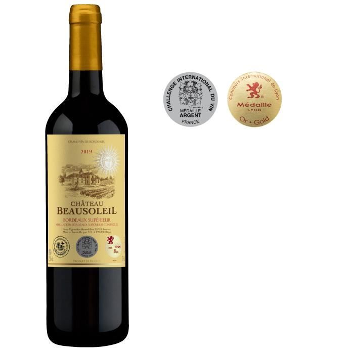 Château Beausoleil 2019 Bordeaux Supérieur - Vino Tinto Burdeos