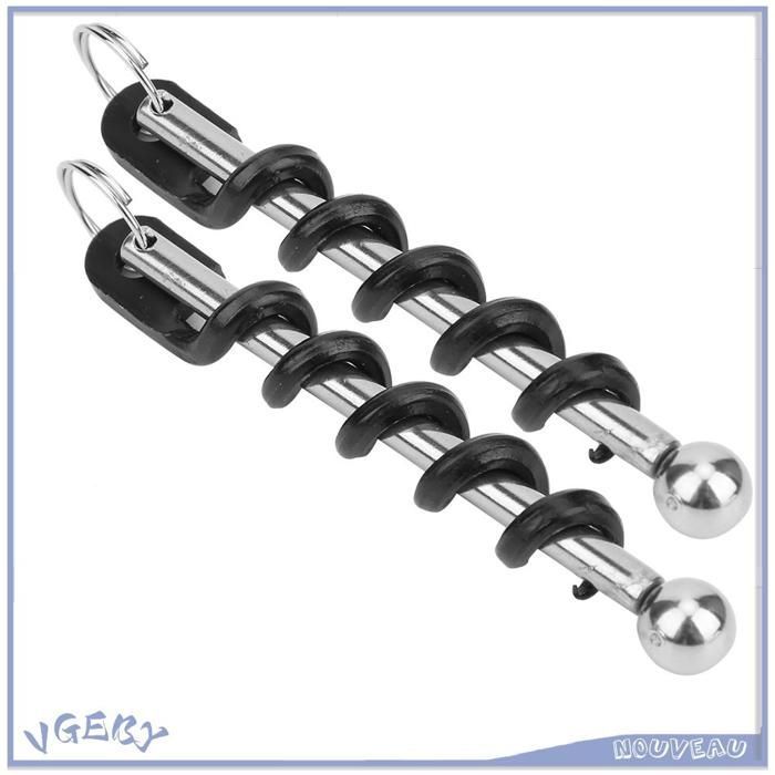 Sacacorchos llavero, 2 piezas, abridor de corchos portátil de acero inoxidable negro, accesorios de cocina, botella de vino y