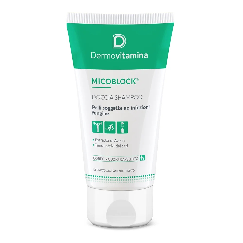 DERMOVITAMINA Dermovitamina MicoBlock douchegel 200 ml voor lichaam en haar