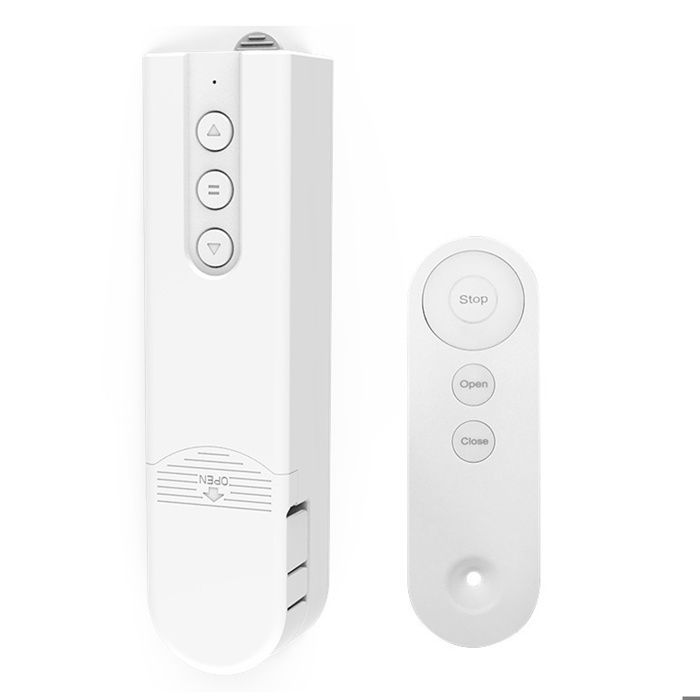 Interruptor para cortinas - ATELIX - WiFi para cortinas de ventana, compatible con cortinas eléctricas, cordón de tiro, control remoto