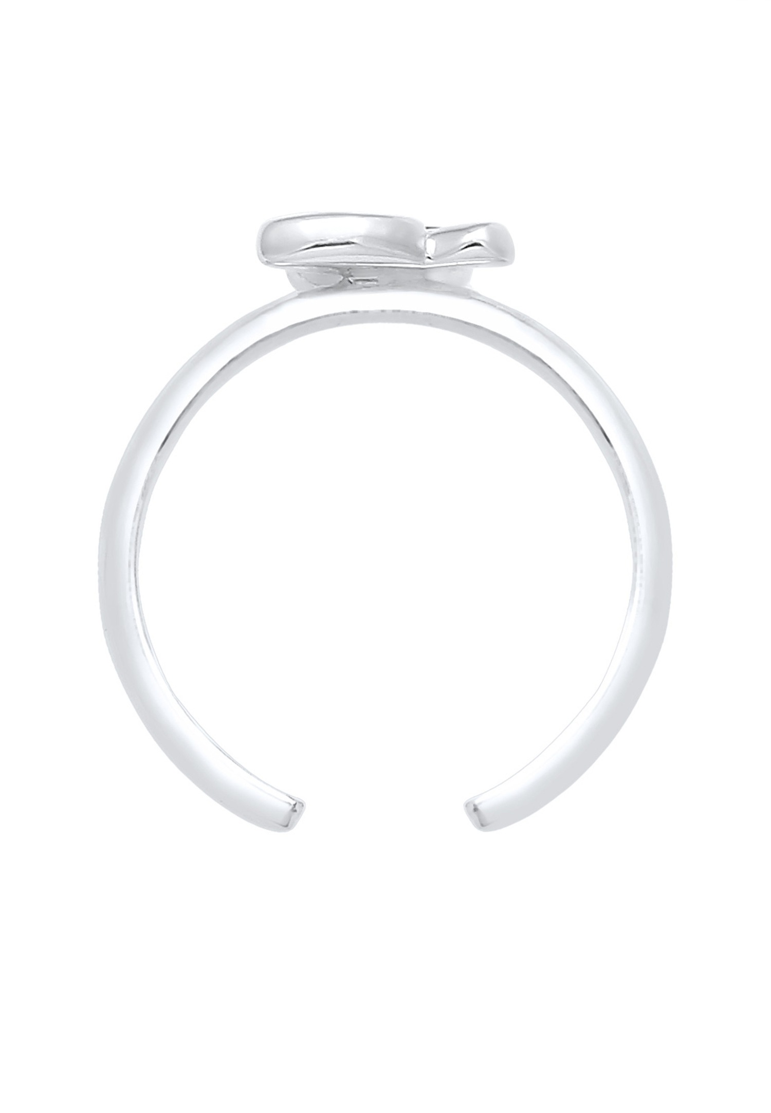 Elli Cerise pour enfants avec cristaux en 925/1000 argent massif