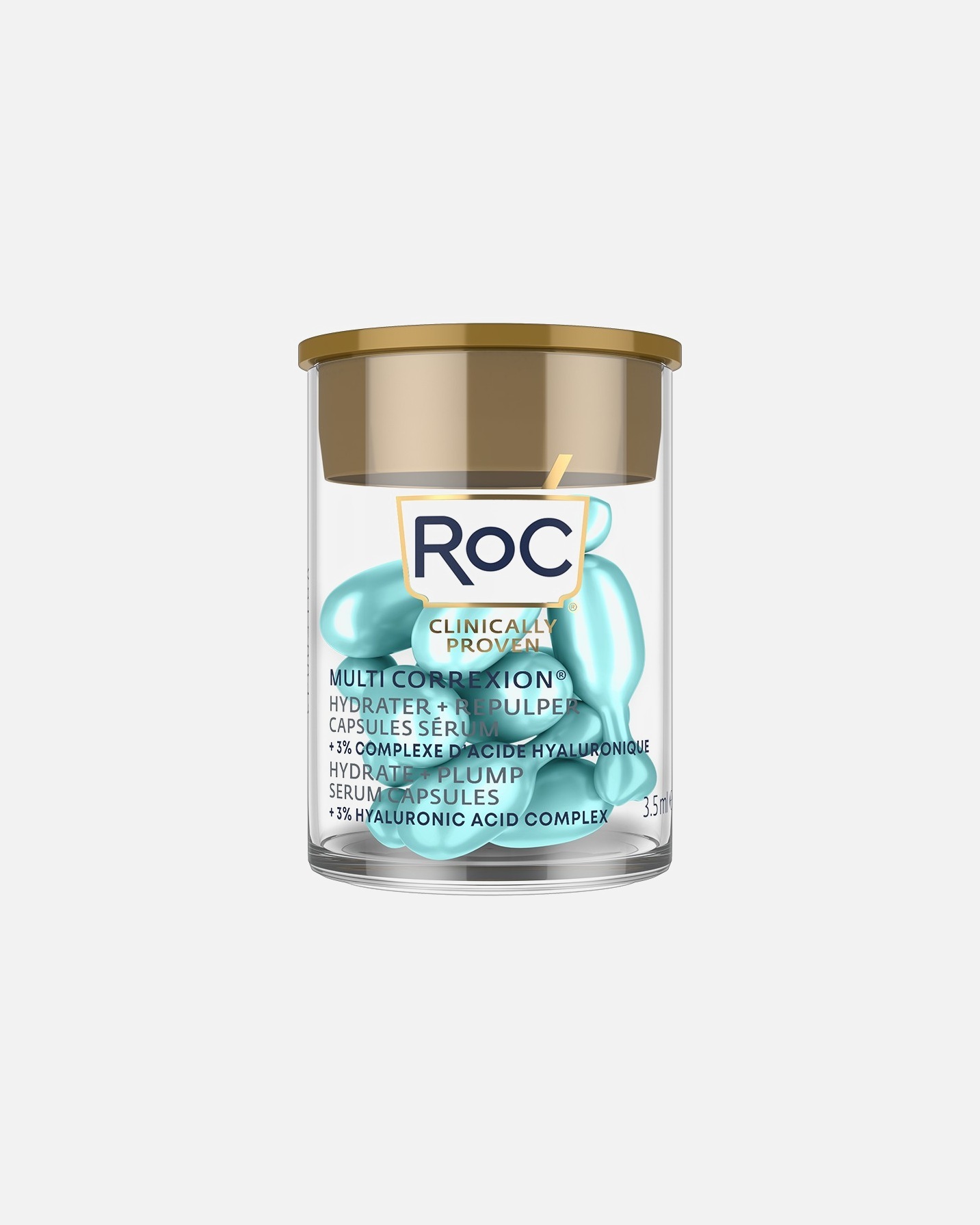 RoC vlažilni serum Multi-Correxion Hydrate & Plump nočni serum - 1 kos
