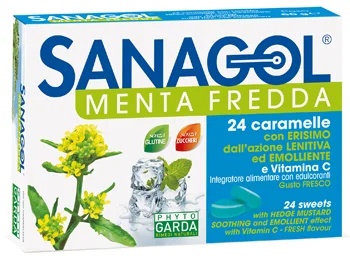 PHYTO GARDA Phyto Garda Sanagol Pastilles pour la gorge à la menthe froide 24 unités
