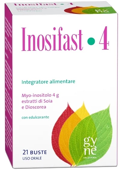 VALDERMA Inosifast 4 Voedingssupplement voor menstruatiestoornissen 21 zakjes