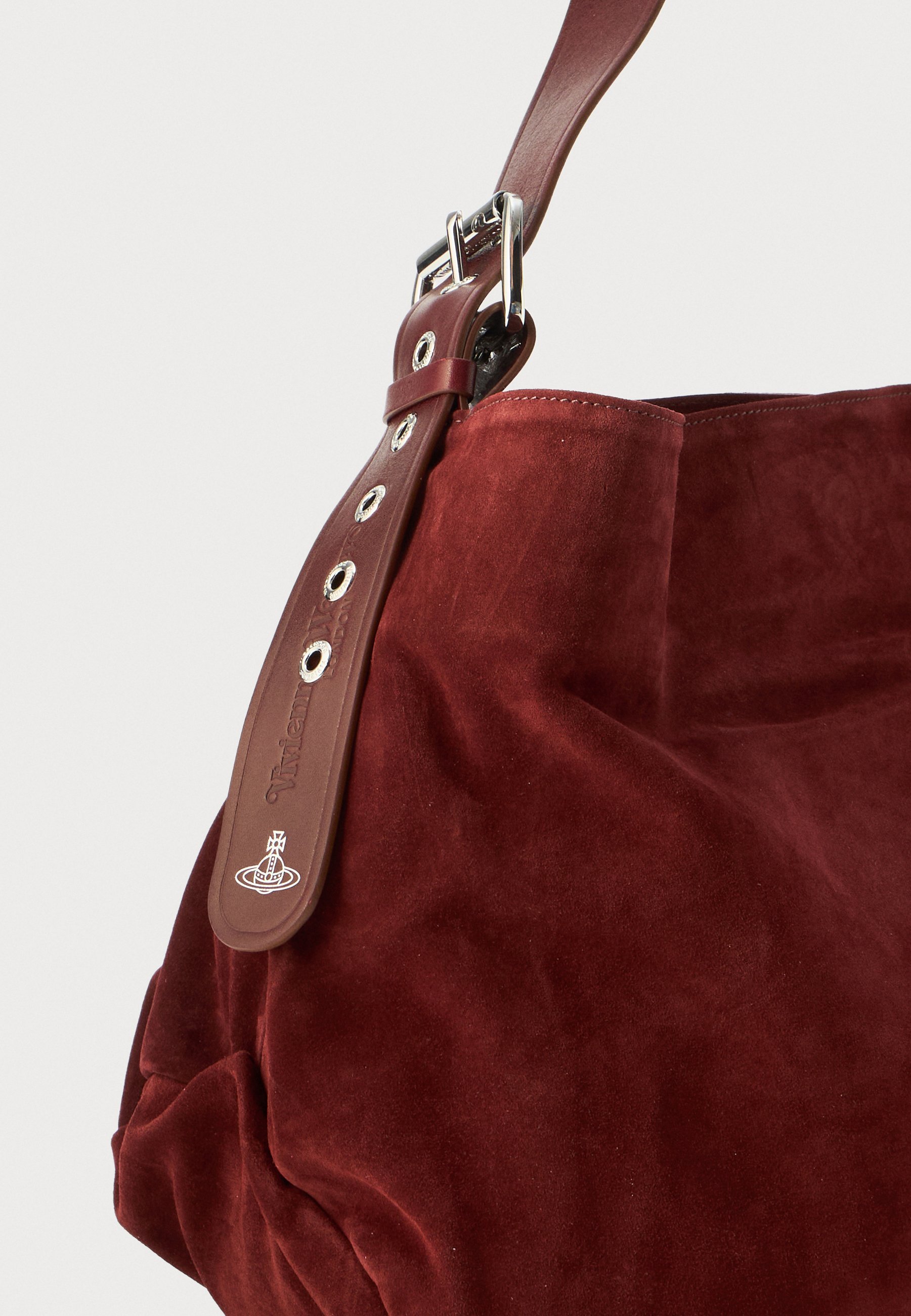 Vivienne Westwood MAXIME SUUR ÕLAKOTT UNISEX - Käekott - burgundiapunane