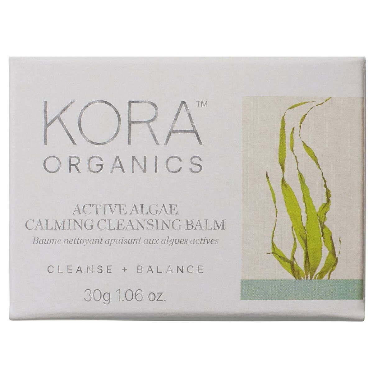 KORA Organics krema za čišćenje lica, balzam za čišćenje s aktivnim algama - 30 g