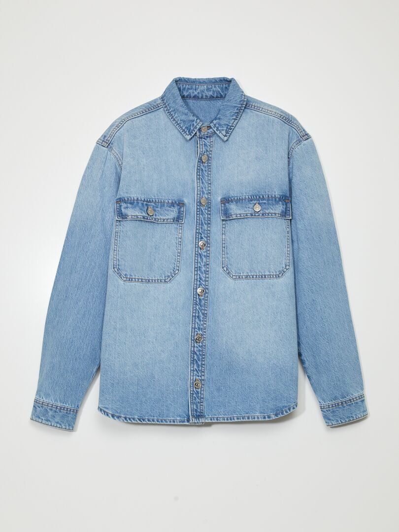 Sobrecamisa vaquera - AZUL