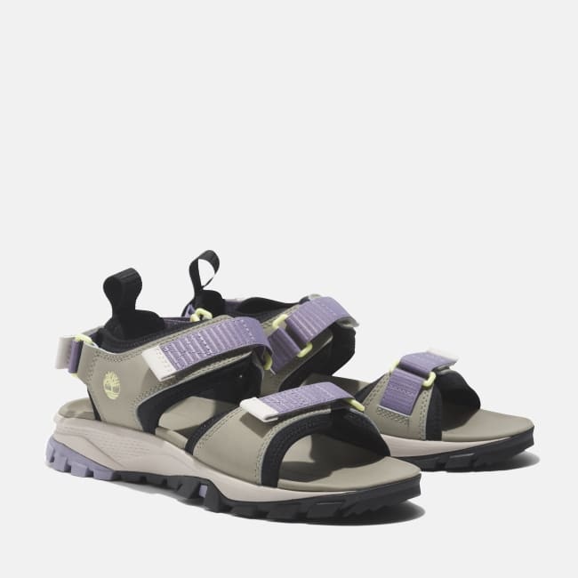 Sandalo a Doppia Fascia Lincoln Peak da Donna in                beige