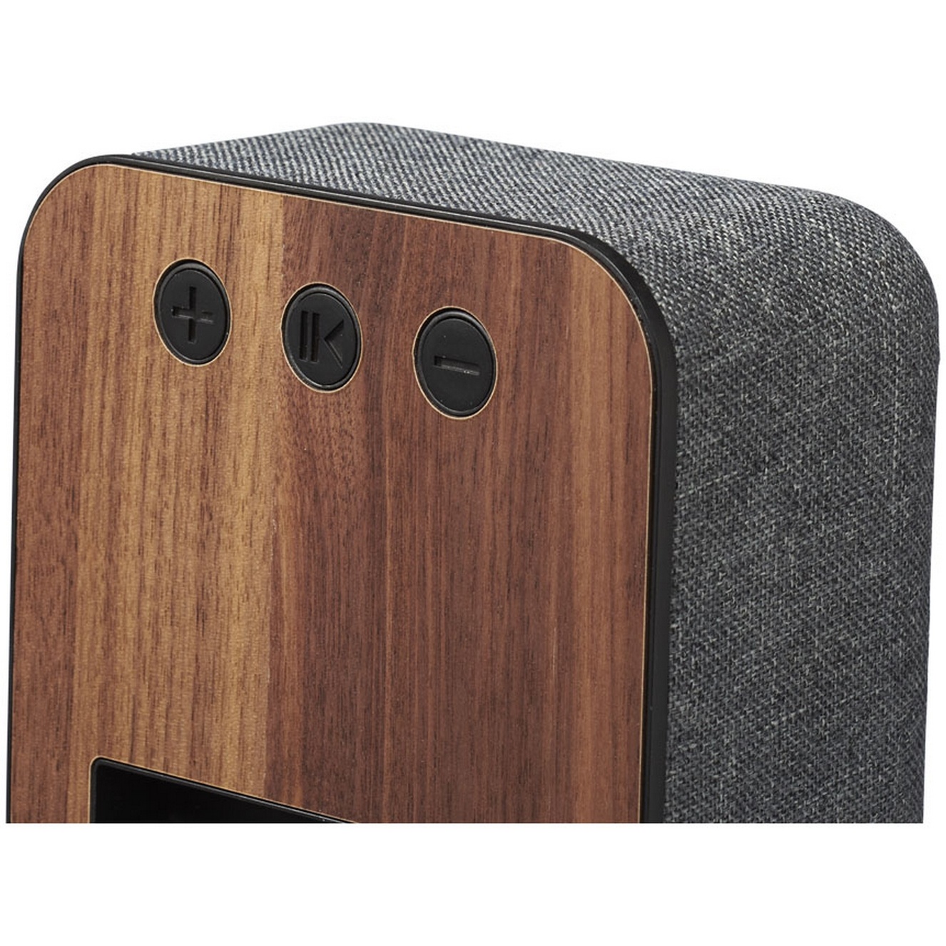 Enceinte Bluetooth Avenue Shae en tissu et bois