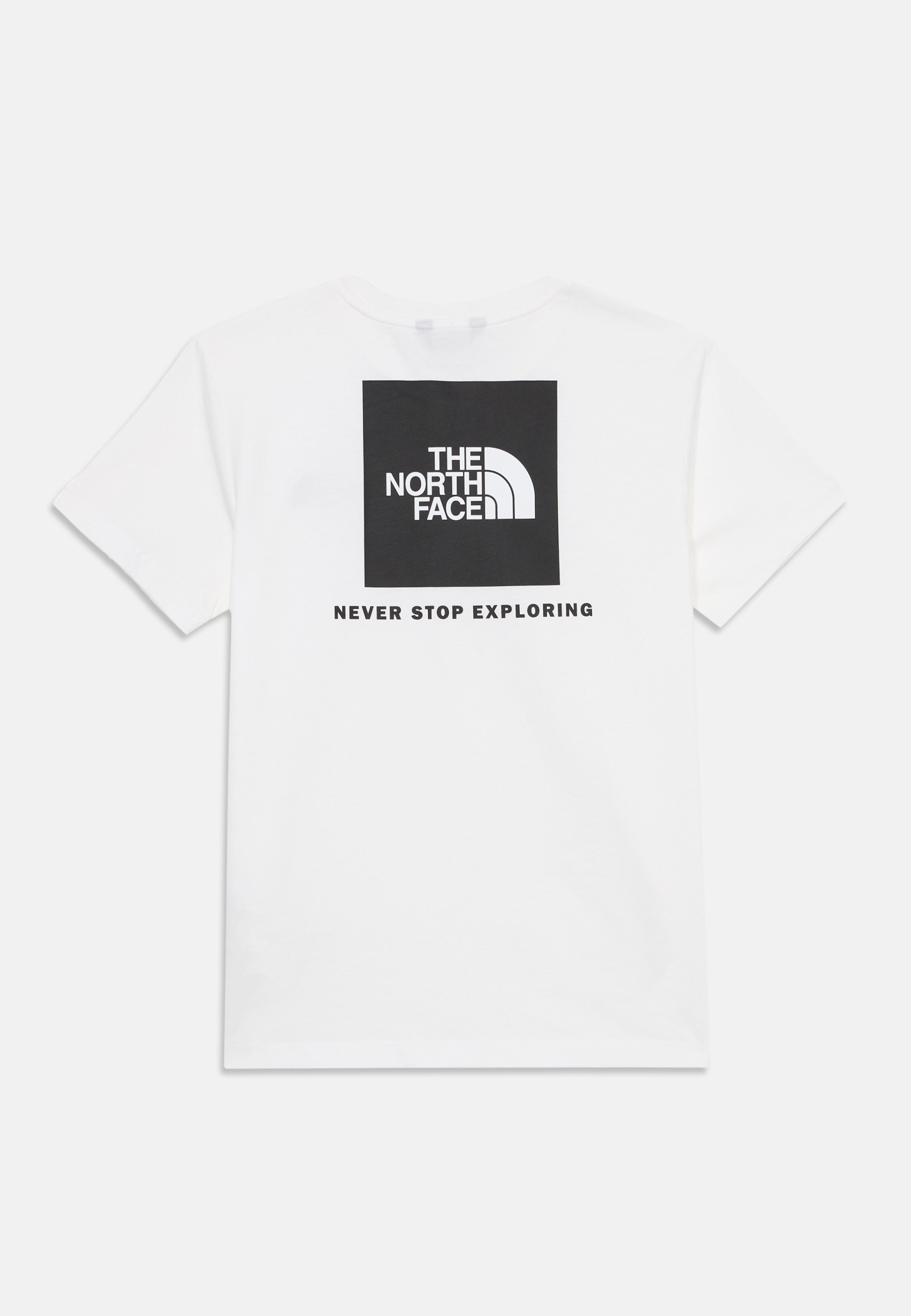 The North Face TEEN BOX REGULAR TEE UNISEX - Sport T-shirt - wit