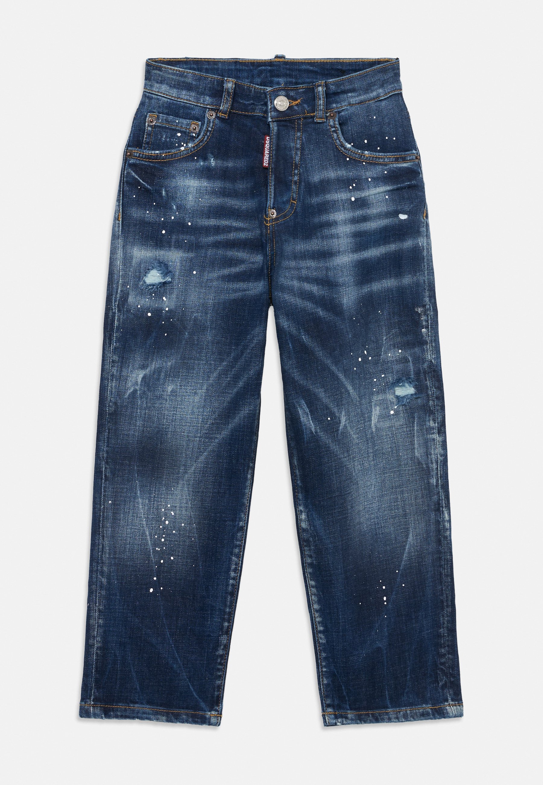 Dsquared2 LOST JEAN - Rechte jeans - blauwe denim