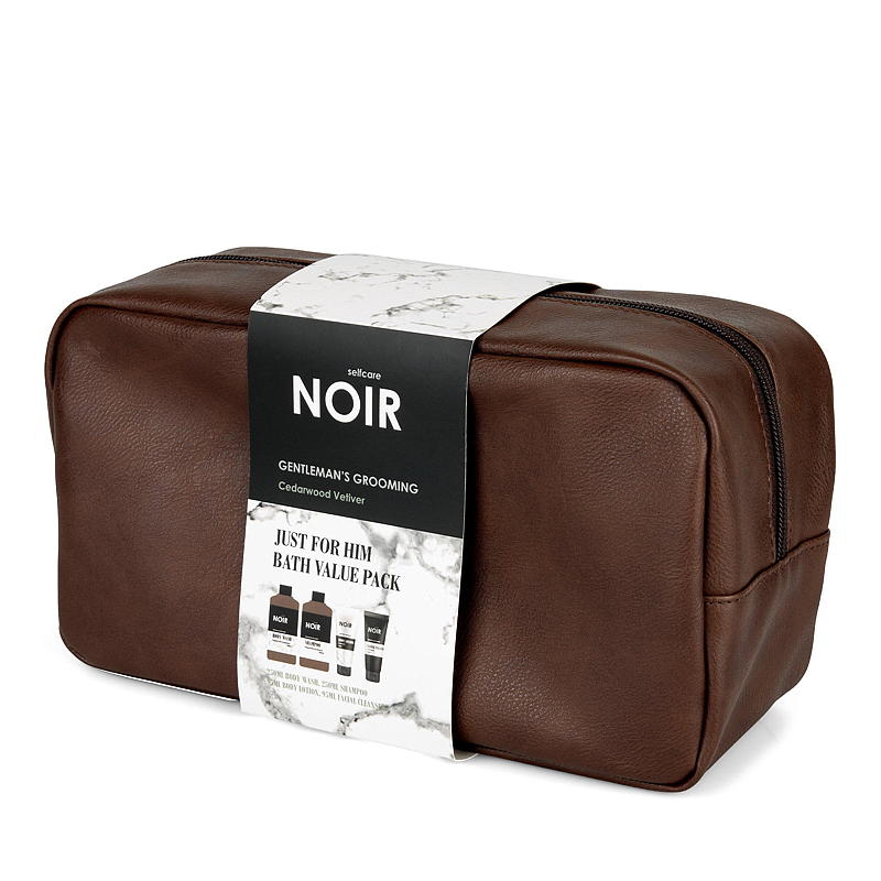 Necessär med innehåll, 4 delar, herr