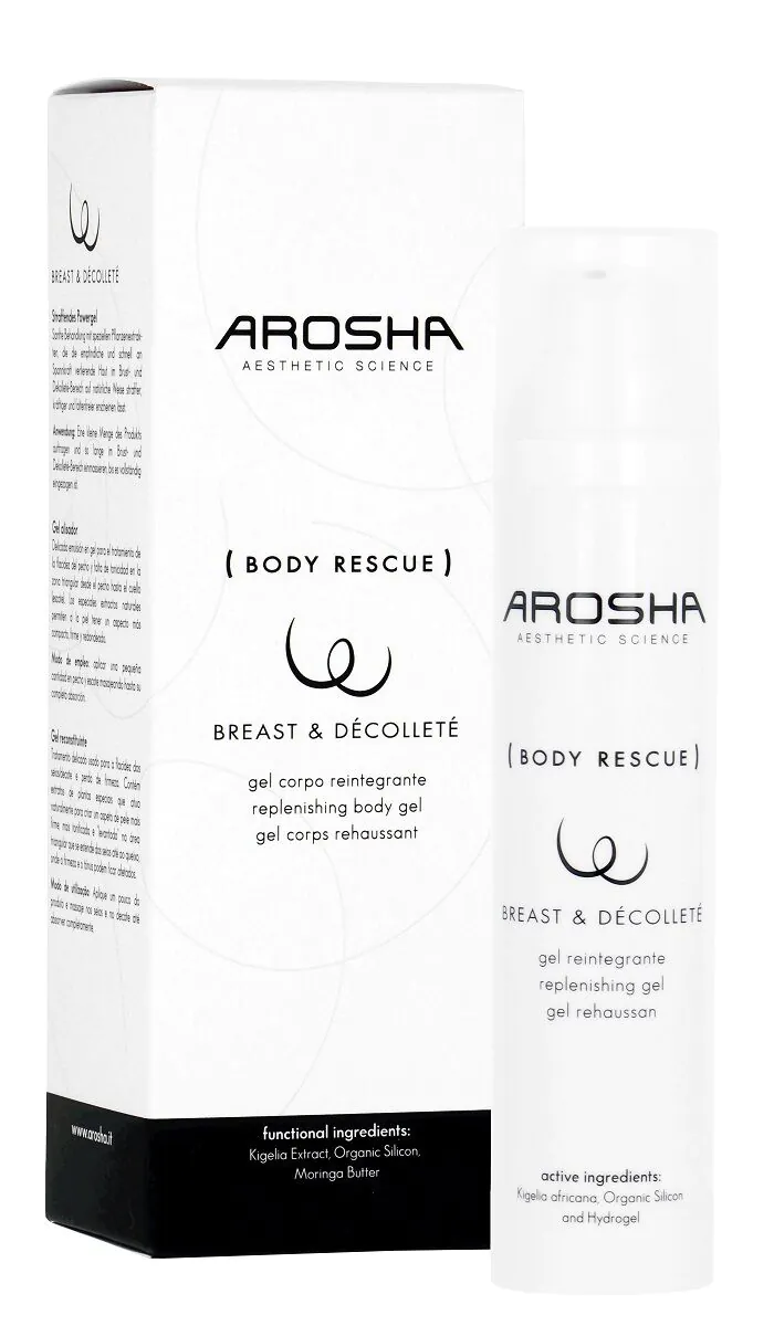 Arosha Body Rescue Breast & Decollete Żel napinający na biust i dekolt