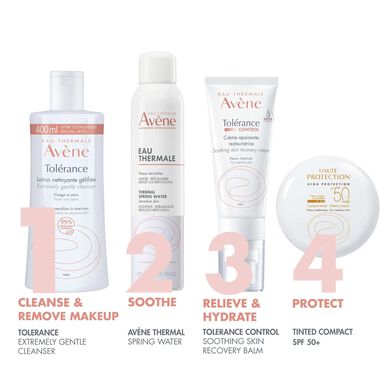 Avène Tolérance Extremt mild rengöringsgel för reaktiv och intolerant hud 400 ml