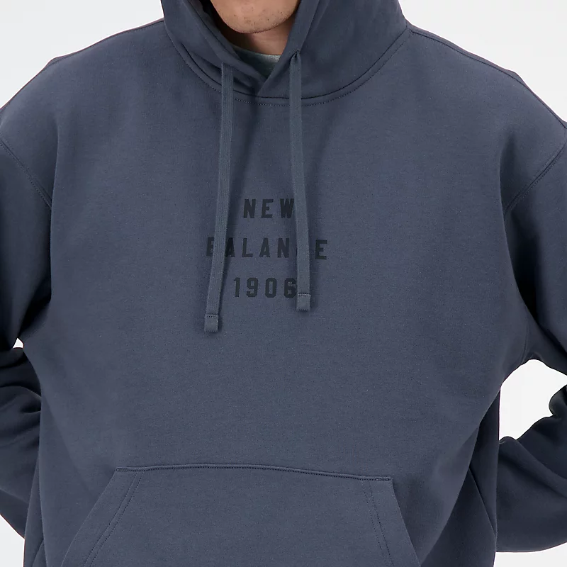 Hanorac grafic iconic Collegiate pentru bărbați – GRAFIT